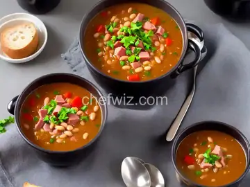 Quick Ham and Bean Soup