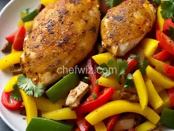 Quick and Easy Baked Chicken Fajitas