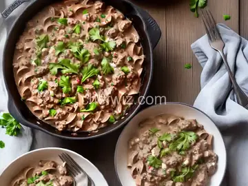 Quick and Easy Hamburger Stroganoff