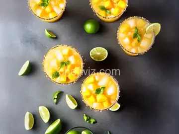 Quick and Easy Mango Margaritas
