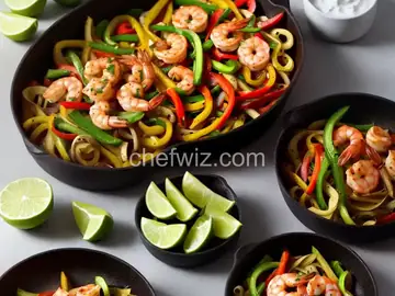 Quick and Easy Shrimp Fajitas