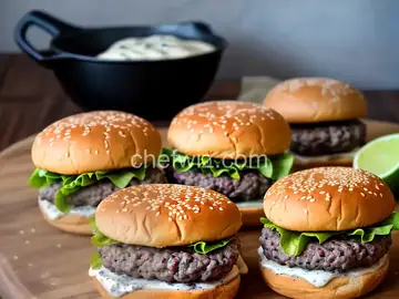 Ranch Burgers from Hidden Valley