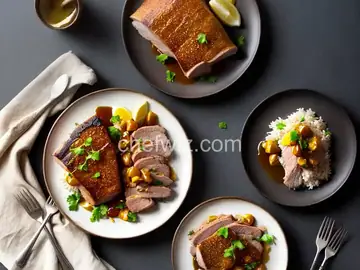 Roast Pork with Maple and Mustard Glaze