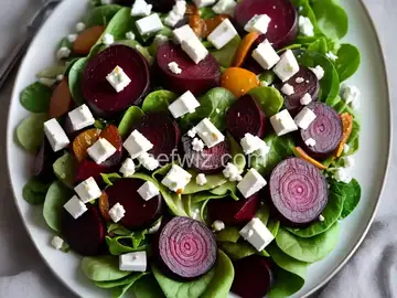 Roasted Beet Salad with Feta