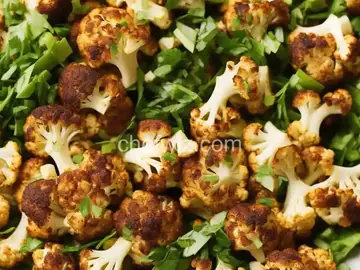 Roasted Cauliflower Salad