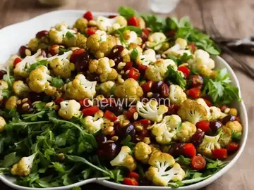 Roasted Cauliflower Salad
