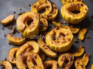 Roasted Delicata Squash with Apples