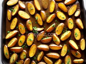 Roasted Garlic-Parmesan Fingerling Potatoes