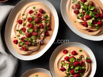 Roasted Raspberry Chipotle Mustard Cream Sauce
