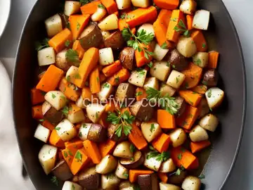 Roasted Turnips and Carrots