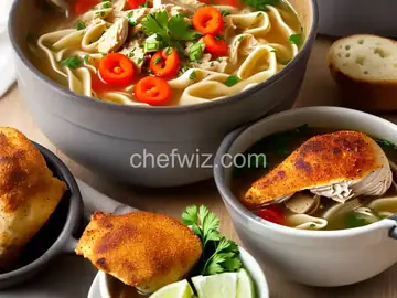 Rotisserie Chicken Noodle Soup