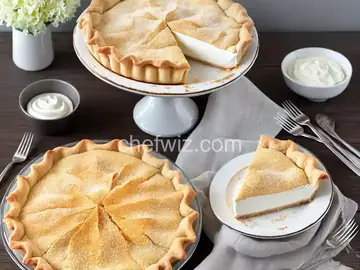Ruffled Milk Pie