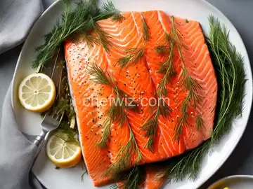 Salmon with Lemon and Dill
