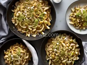 Sautéed Apple, Onion, and Fennel