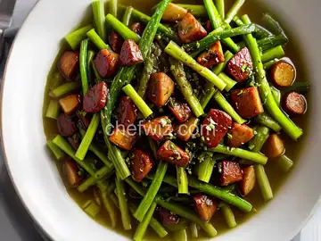 Saut√©ed Leeks in Butter and White Wine