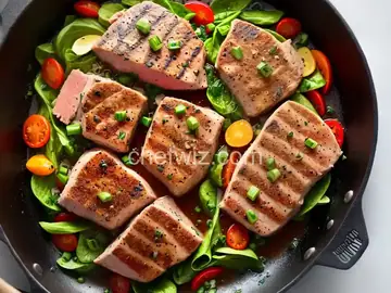 Savory Pan-Seared Tuna Steaks