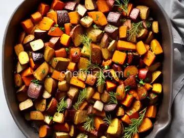 Savory Roasted Root Vegetables