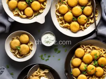 Schupfnudeln (German Fried Potato Dumplings)