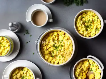 Scrambled Eggs in a Mug