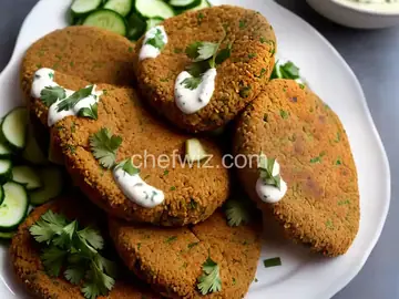 Sean's Falafel and Cucumber Sauce