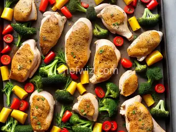 Sheet Pan Dinner with Chicken and Veggies