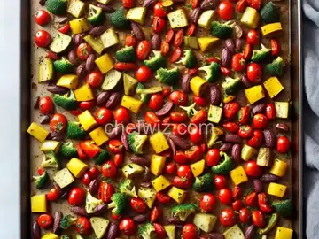 Sheet Pan Roasted Mediterranean Vegetables