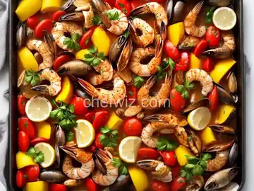 Sheet Pan Seafood Boil