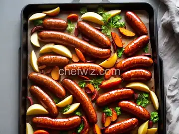 Sheet Pan Smoked Sausage, Apple, and Root Veggie Dinner