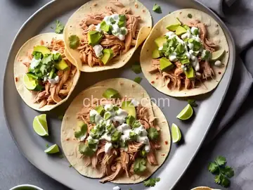 Shredded Chicken Tacos