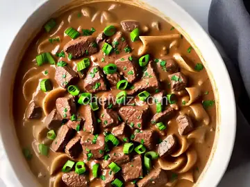 Simple Beef Stroganoff