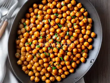 Simple Roasted Chickpea Snack