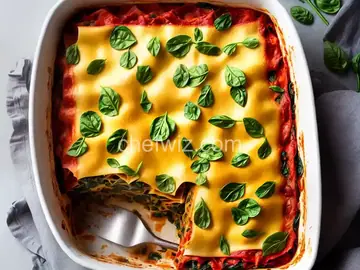 Simple Spinach Lasagna