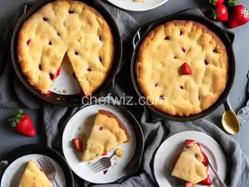 Skillet Strawberry Shortcake