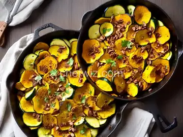 Skillet Zucchini and Squash