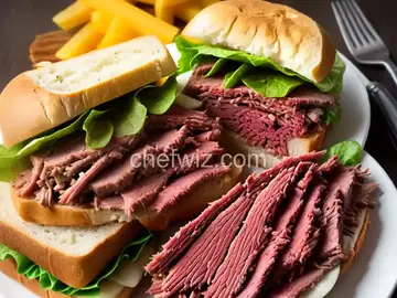 Slow Cooked Corned Beef for Sandwiches