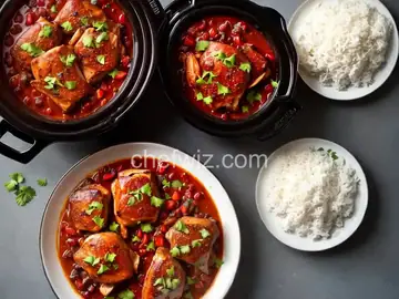 Slow Cooker BBQ Chicken Thighs