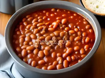 Slow Cooker Baked Beans Using Canned Beans