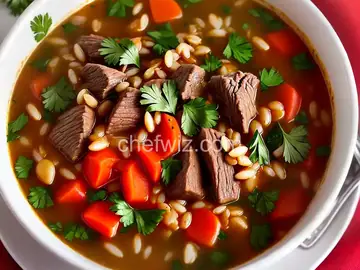 Slow Cooker Beef Barley Soup
