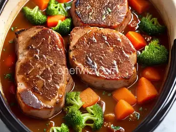 Slow Cooker Boneless Pork Chops