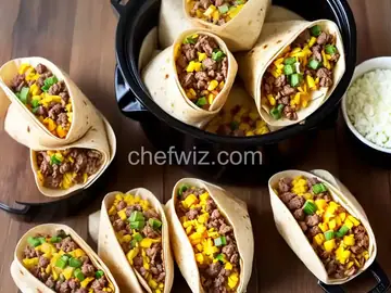 Slow Cooker Breakfast Burritos
