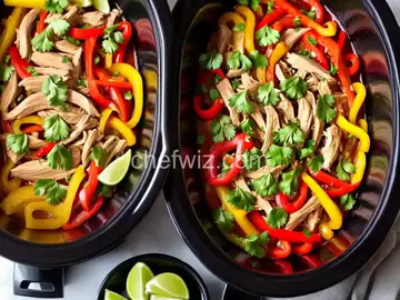 Slow Cooker Chicken Fajitas