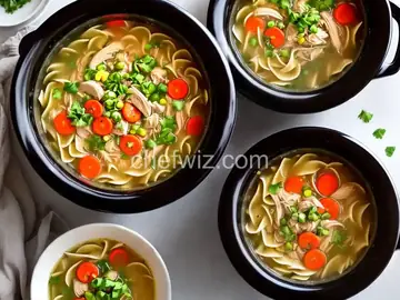 Slow Cooker Chicken Noodle Soup