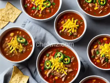 Slow Cooker Chicken Taco Soup