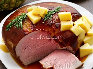 Slow Cooker Ham with Pineapple