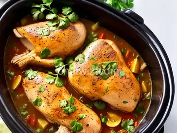 Slow Cooker Lime Cilantro Chicken