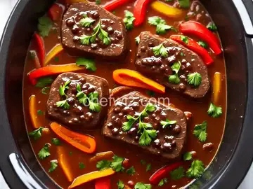 Slow Cooker Pepper Steak II