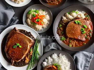 Slow Cooker Pork Chops and Rice