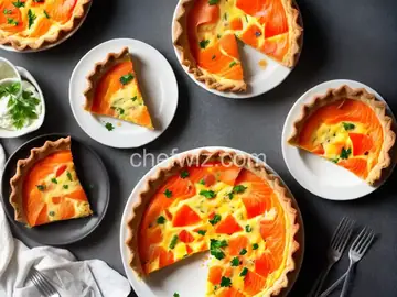 Smoked Salmon Quiche