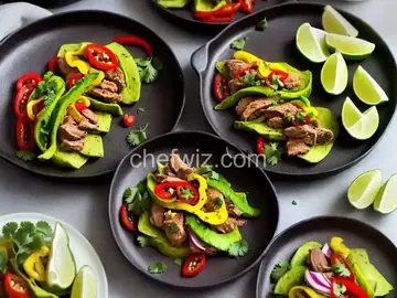 Smoky Avocado Fajitas (Meatless)