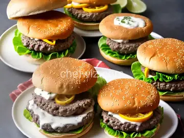 Sour Cream Burgers